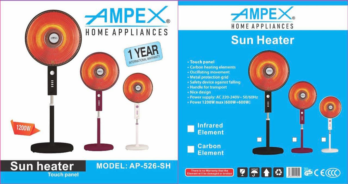 Anex Plus Sun Heater AP-526 AMPEX HEATER