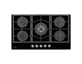 Haier HCC-529 DGG TEMPERED GLASS HOB (5 Burner)