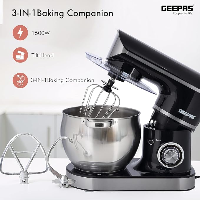 Geepas Stand Mixer 8.5L GSM43040