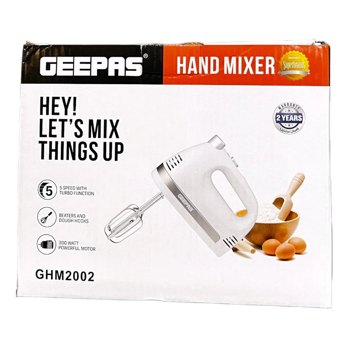 Geepas Hand Mixer GHM2002