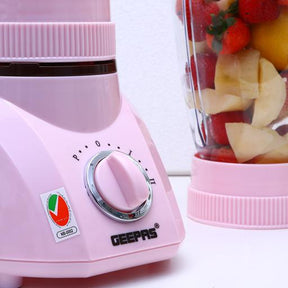 Geepas 400W Multifunctional Blender GSB-1514: Stainless Steel Blades & Ice Crusher