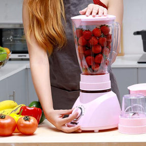 Geepas 400W Multifunctional Blender GSB-1514: Stainless Steel Blades & Ice Crusher