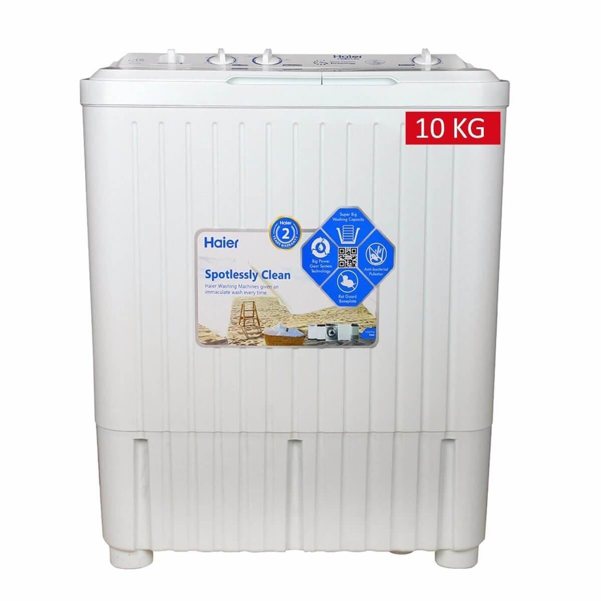 Haier Twin Tub Semi Automatic Washing Machine 10KG HWM 100AS