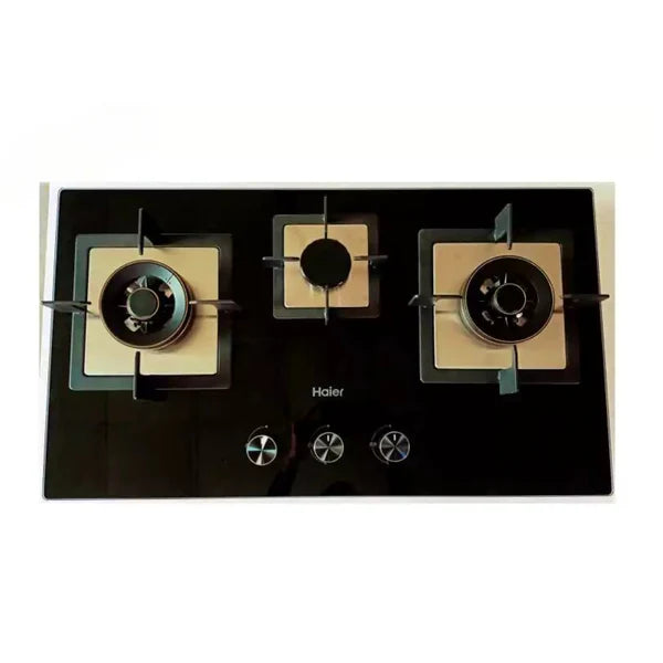 Haier Built-In Hob HCC-832 DGG (3 BURNER GLASS)