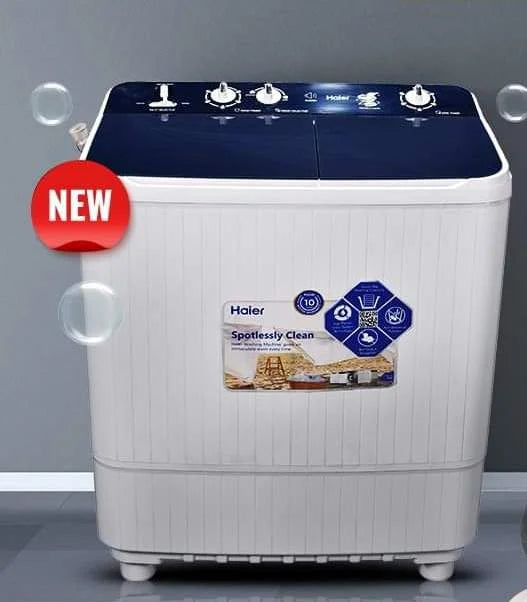 Haier 10KG Washing Machine Semi Automatic HWM100-1169 | Twin Tub