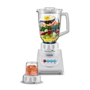 Cambridge BL-404 2-in-1 Blender & Dry Mill: Blend and Grind with Ease