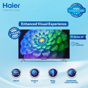 Haier 4K HQLED 43" Google TV H43P7UX