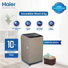 Haier HWM 90-826S5 9Kg Top Loading Fully Automatic Washing Machine