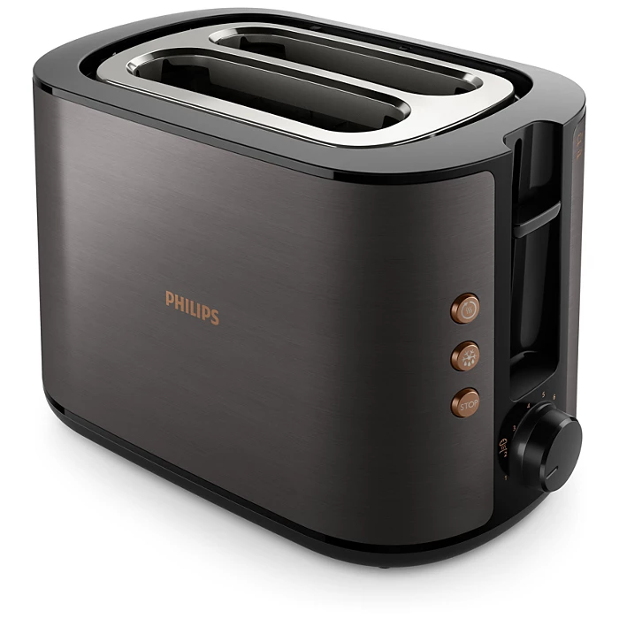 Philips 5000 Series Toaster in Black & Copper HD2650/31